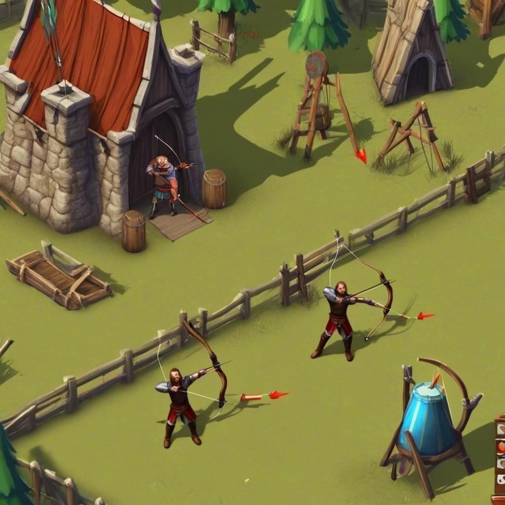 Archery Defense: Medieval Defense Z Draw